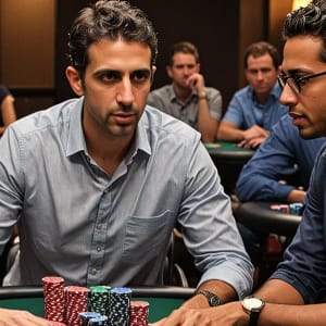 Pokera augsto likmju šaha mačs: Ausmus pret Mohamedu